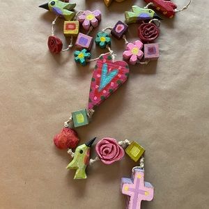 Southwest Handmade Rosary Wooden Hand-made Artwork